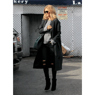Rosie Huntington-Whiteleys perfekter Winterlook 