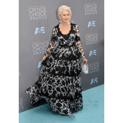 Schwarz-Weiß-Looks auf den Critics Choice Awards