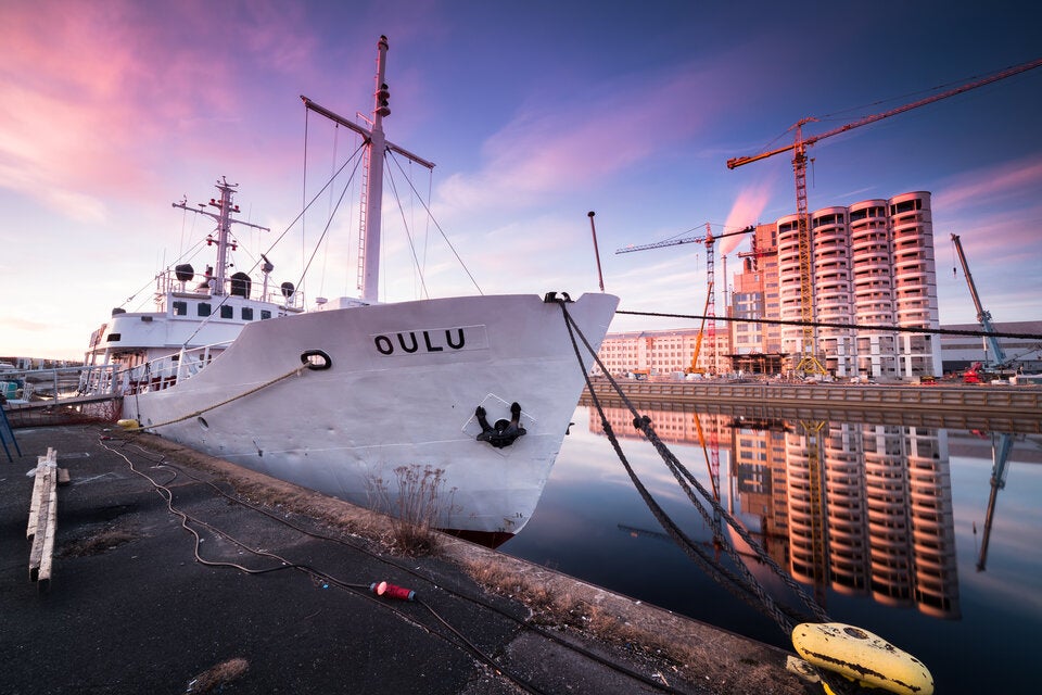 Nördlichste Stadt der EU - Oulu.