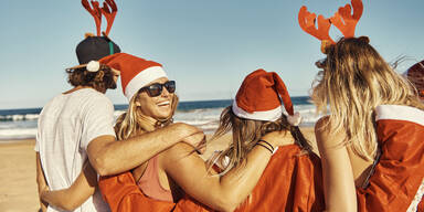 Strand Weihnachten