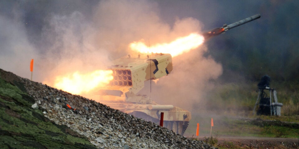 Raketenwerfer TOS-1 Buratino