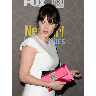 Zooey Deschanel im Kleinmädchen-Look