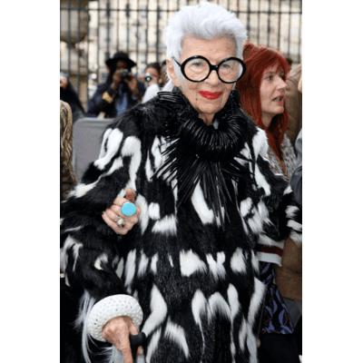 Iris Apfel - Modeikone mit 94 Jahren 