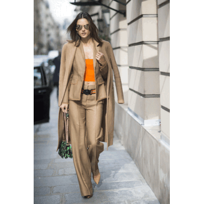 Alessandra Ambrosios lässiger Paris-Look