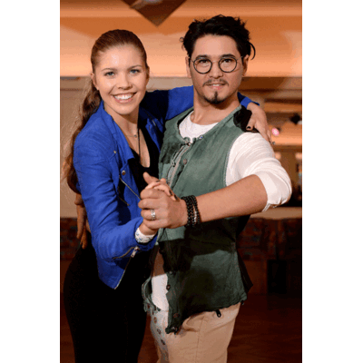 Victoria Swarovski & Erich Klann trainieren für 