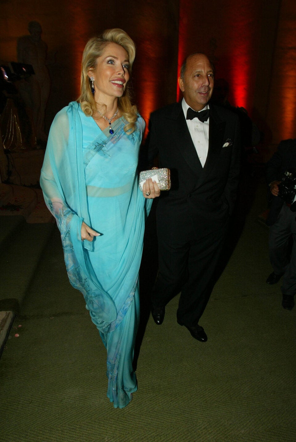 Gabriele Leiningen und Karim Aga Khan