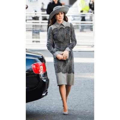 Herzogin Kate - Schön in Grau 