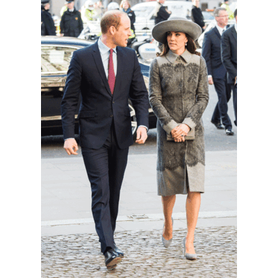 Herzogin Kate - Schön in Grau 