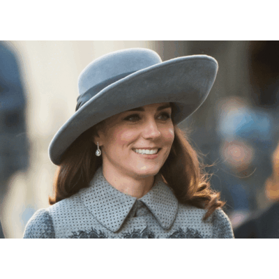 Herzogin Kate - Schön in Grau 