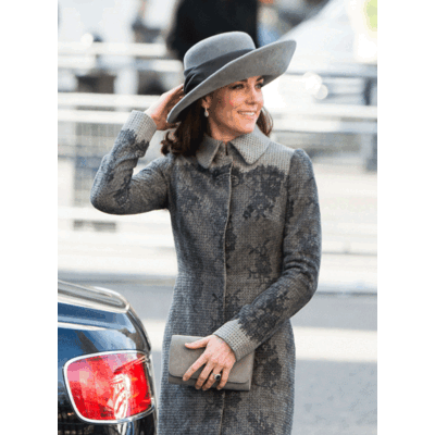 Herzogin Kate - Schön in Grau 