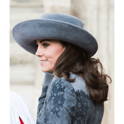 Herzogin Kate - Schön in Grau 