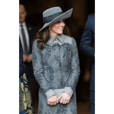 Herzogin Kate - Schön in Grau 