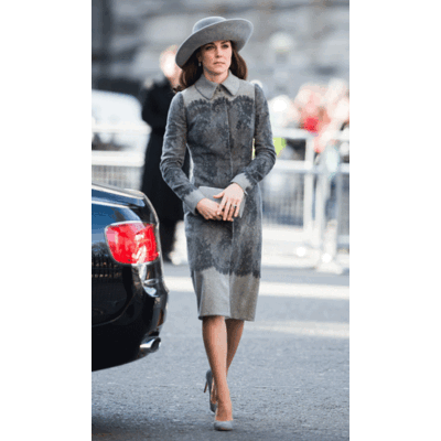 Herzogin Kate - Schön in Grau 