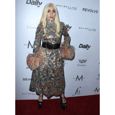 Lady Gaga im Glitzerlook