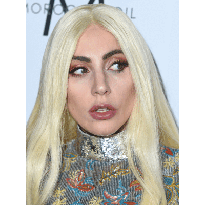 Lady Gaga im Glitzerlook