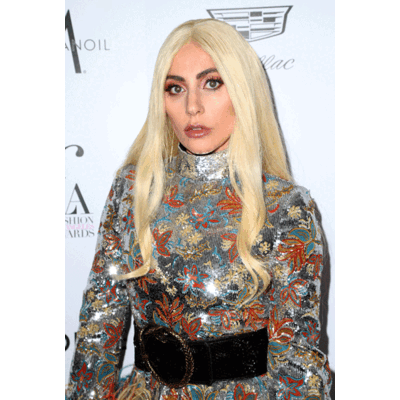 Lady Gaga im Glitzerlook