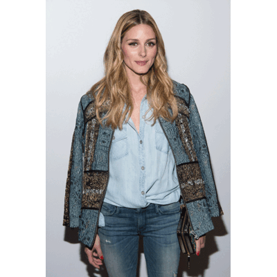 Olivia Palermo im lässigen Jeans-Look