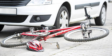 Rad Fahrrad Unfall