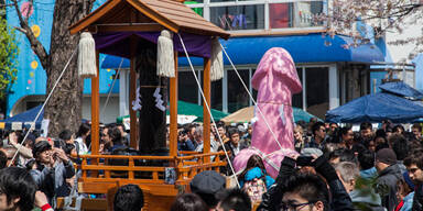 Kurioses Phallus-Festival in Japan