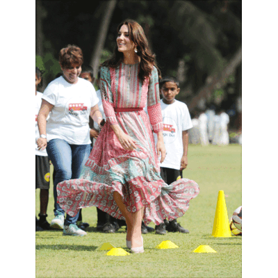 Herzogin Kate in Indien 