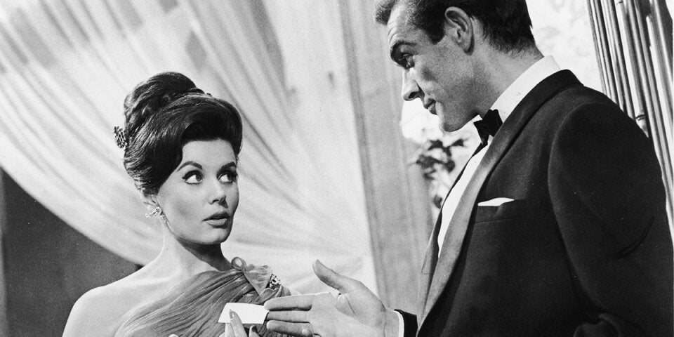 Eunice Gayson Sean Connery