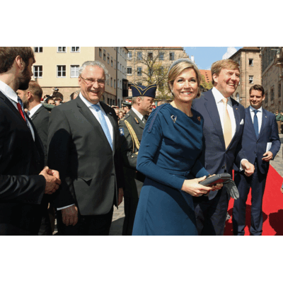 Königin Maxima in Nürnberg