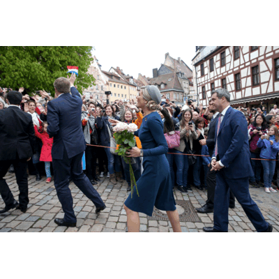 Königin Maxima in Nürnberg