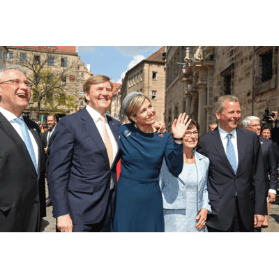 Königin Maxima in Nürnberg