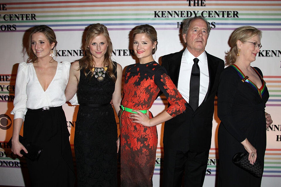 Grace Gummer, Mamie Gummer, Louisa Gummer, Don Gummer & Meryl Streep