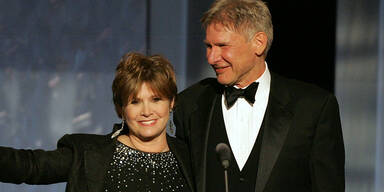 Carrie Fisher & Harrison Ford