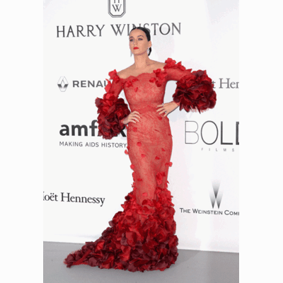 Katy Perry - Als Tango-Emoji in Cannes 