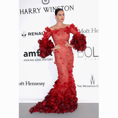 Katy Perry - Als Tango-Emoji in Cannes 