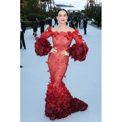 Katy Perry - Als Tango-Emoji in Cannes 