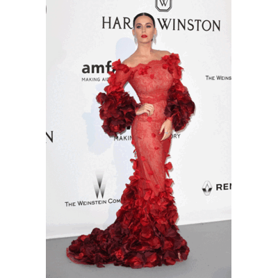 Katy Perry - Als Tango-Emoji in Cannes 