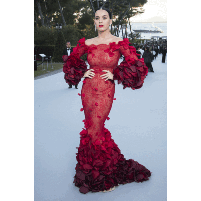 Katy Perry - Als Tango-Emoji in Cannes 