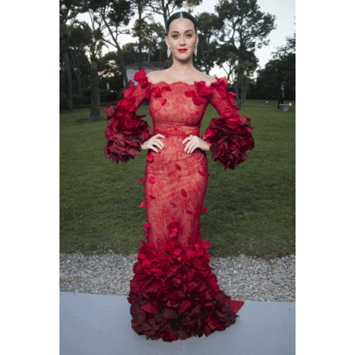 Katy Perry - Als Tango-Emoji in Cannes 