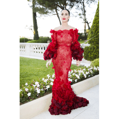 Katy Perry - Als Tango-Emoji in Cannes 