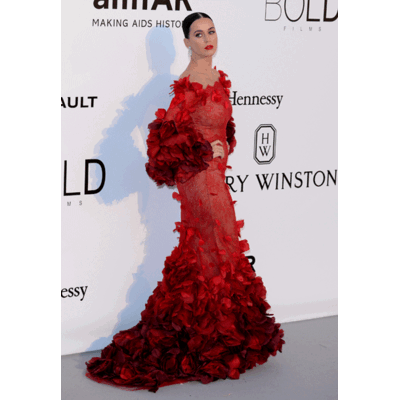 Katy Perry - Als Tango-Emoji in Cannes 