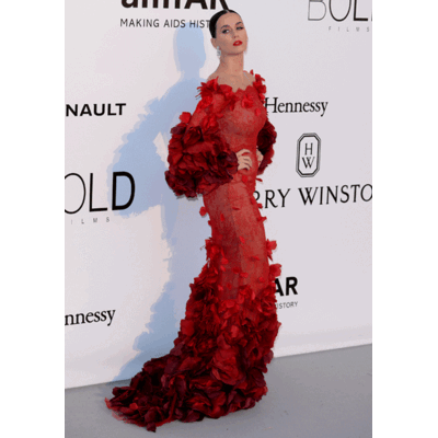 Katy Perry - Als Tango-Emoji in Cannes 