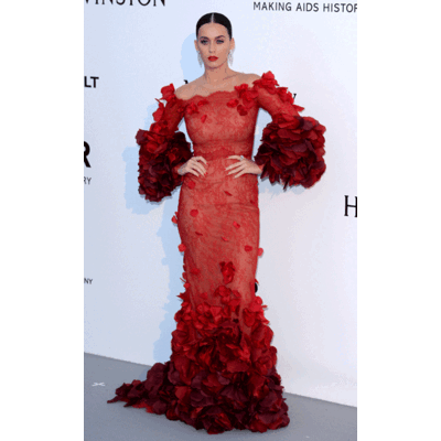 Katy Perry - Als Tango-Emoji in Cannes 