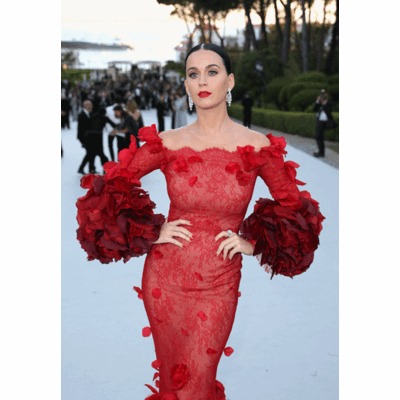 Katy Perry - Als Tango-Emoji in Cannes 