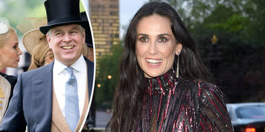 Demi Moore, Prinz Andrew