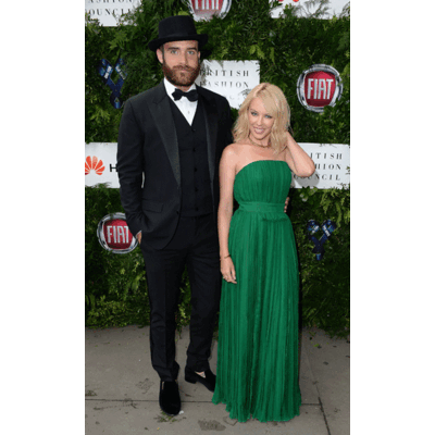 Kylie Minogue in Smaragdgrün