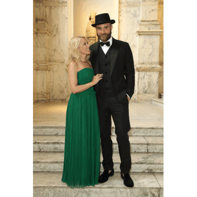 Kylie Minogue in Smaragdgrün