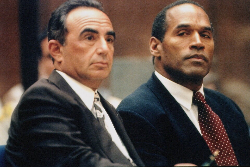 O.J. Simpson mit seinem Anwalt