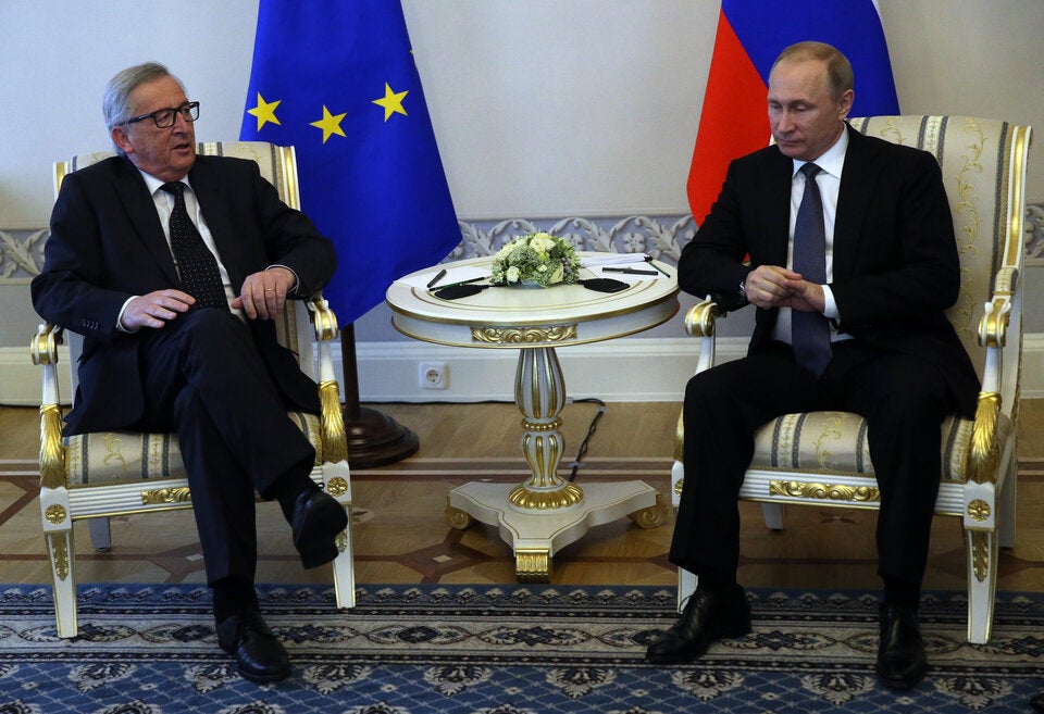 Jean-Claude Juncker und Wladimir Putin