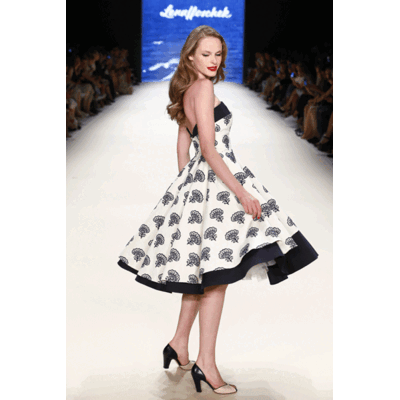 Lena Hoschek Show - Mercedes-Benz Fashion Week Berlin