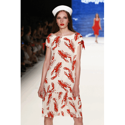 Lena Hoschek Show - Mercedes-Benz Fashion Week Berlin