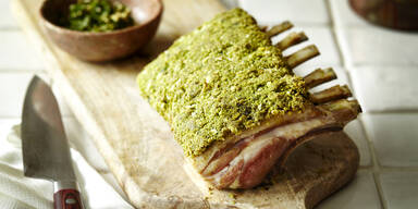 Maibock mit Kr&auml;uterkruste