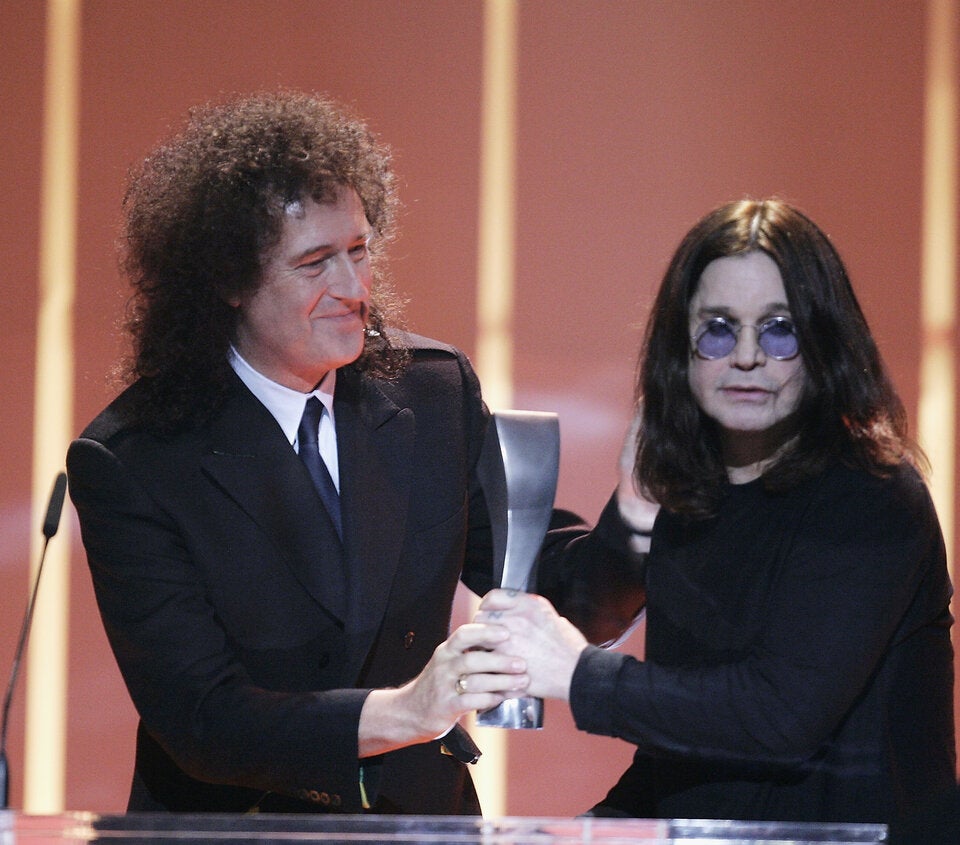 Brian May mit Ozzy Osbourne